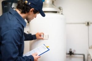 checking home heating system