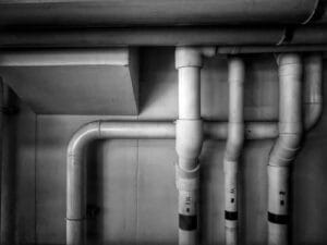 close-up pipes