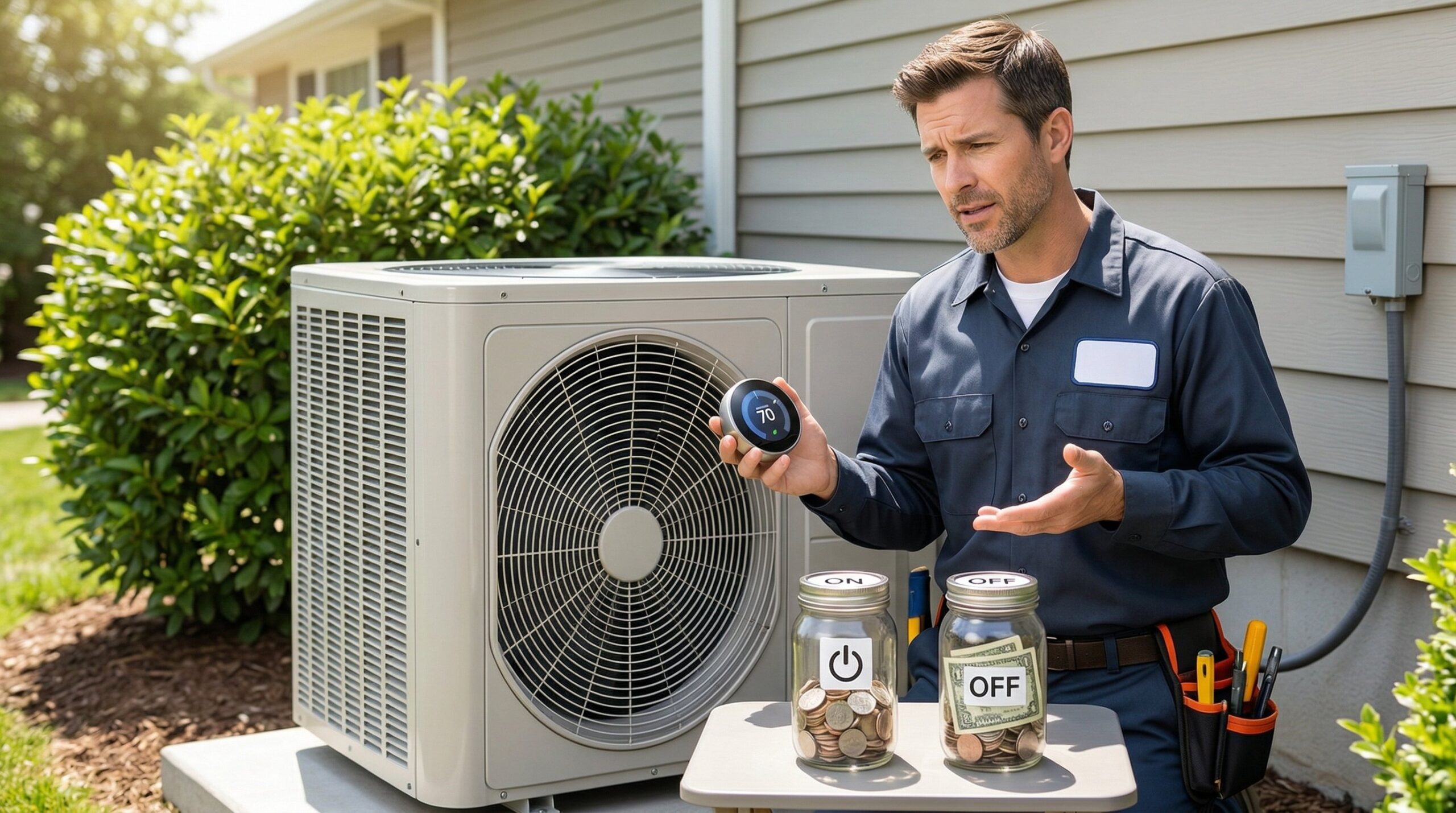 Do You Really Save Money by Turning Off the AC? HVAC Experts Explain