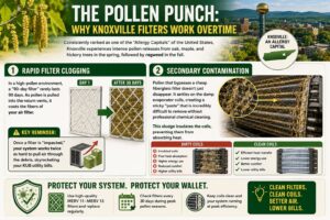 Breathe Easy: How Knoxville&rsquo;s Humidity and Pollen Shape Your HVAC Performance
