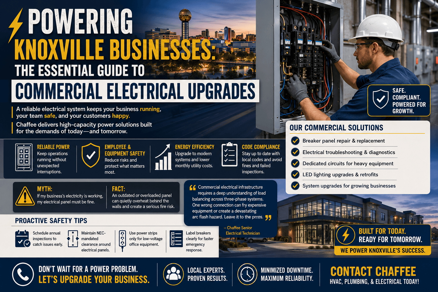 Powering Knoxville Businesses: The Essential Guide to Commercial Electrical Upgrades