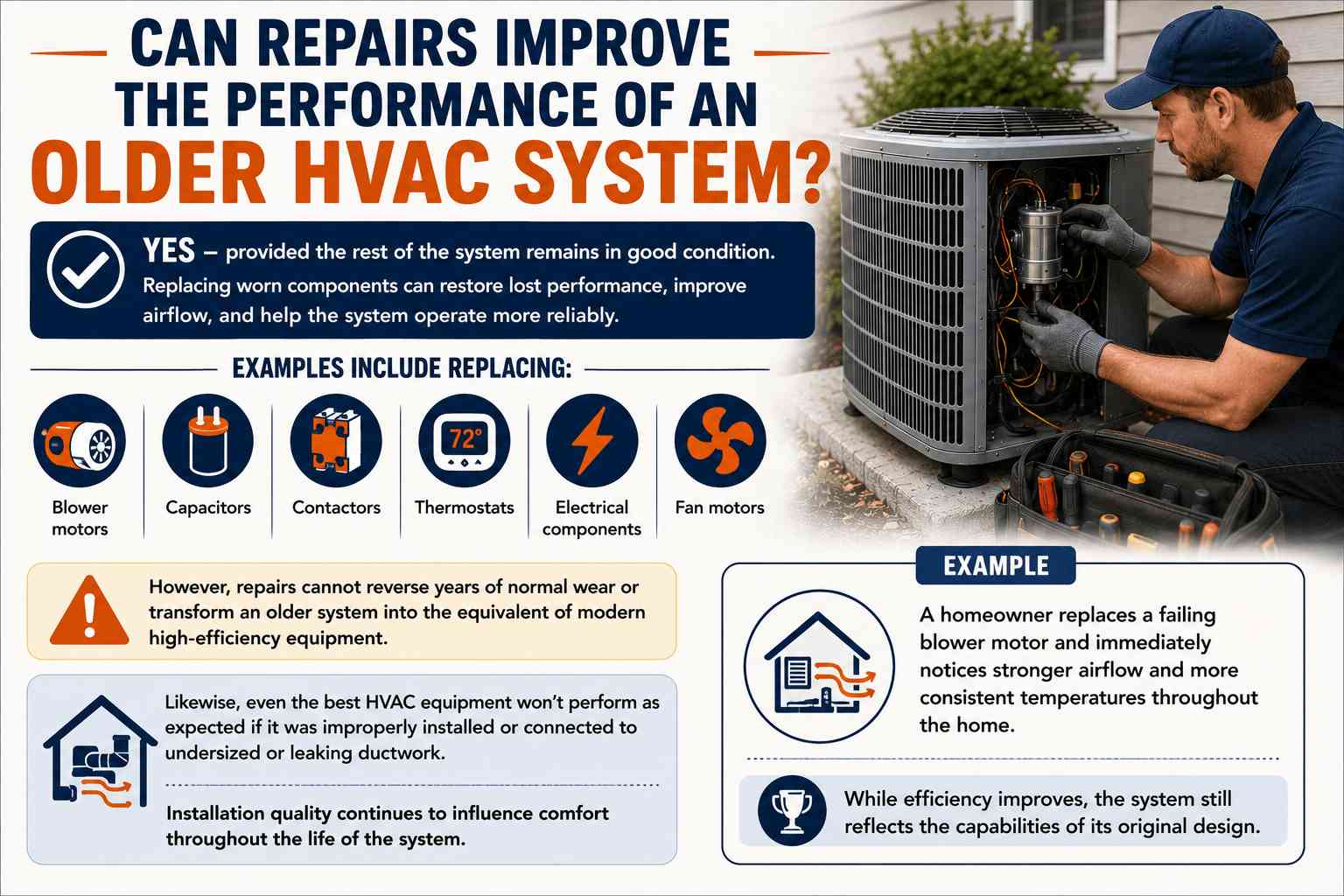 Repair or Replace an Older HVAC System? A Knoxville Homeowner's Guide