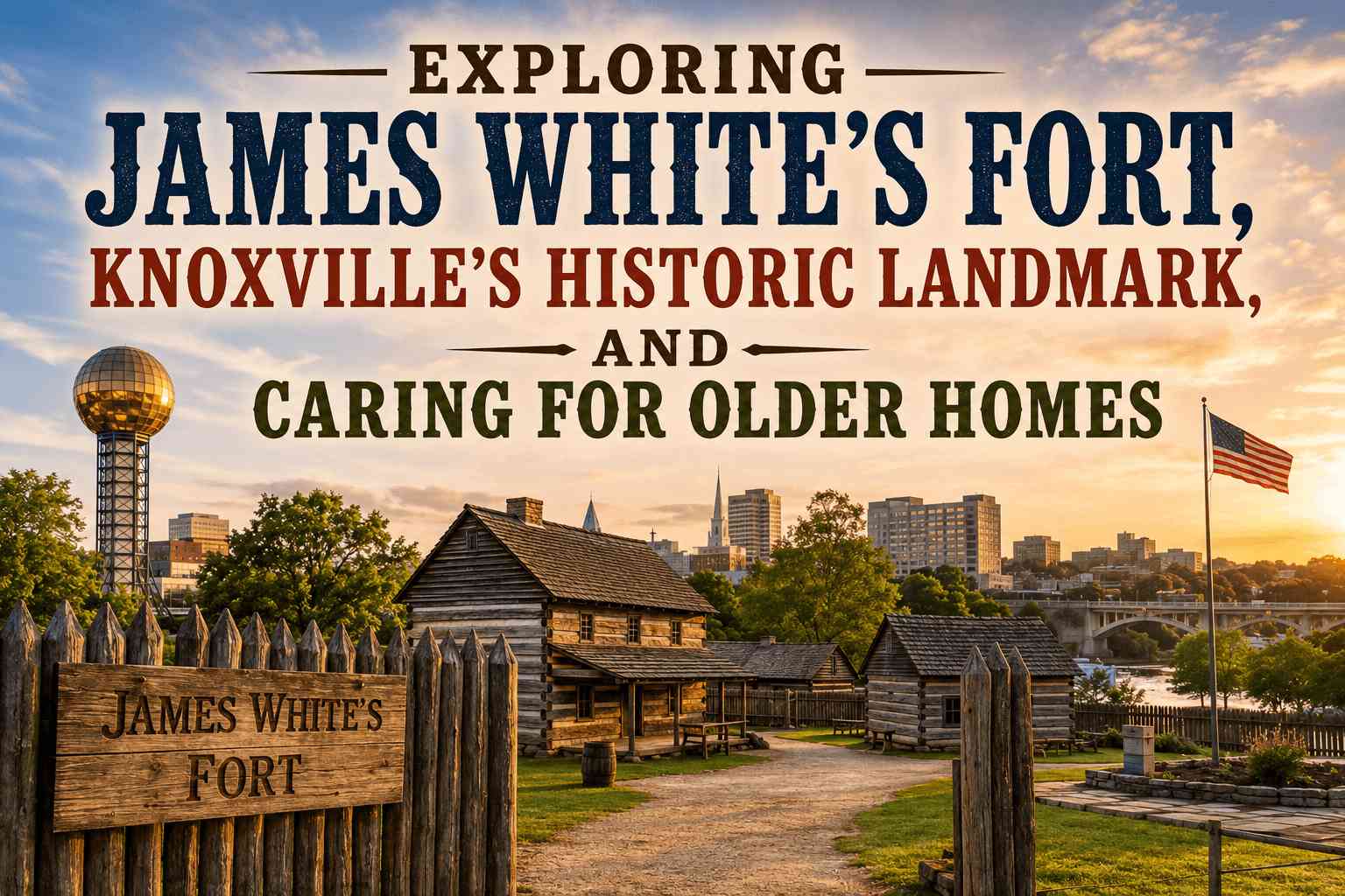 Exploring James White’s Fort, Knoxville’s Historic Landmark, and Caring for Older Homes