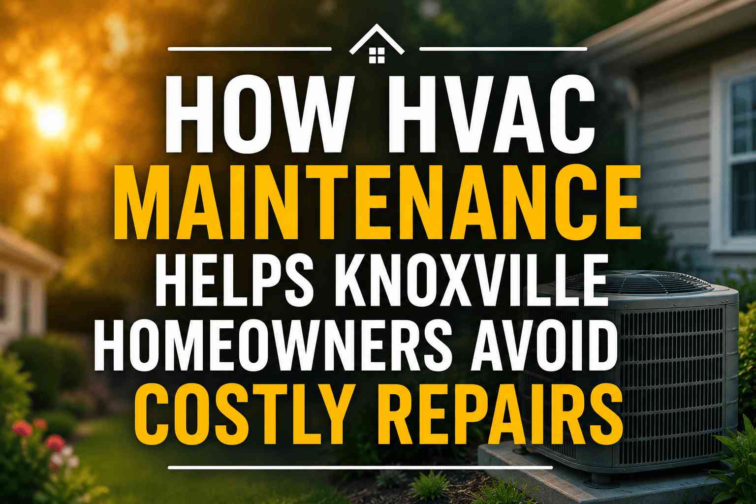 How HVAC Maintenance Helps Knoxville Homeowners Avoid Costly Repairs