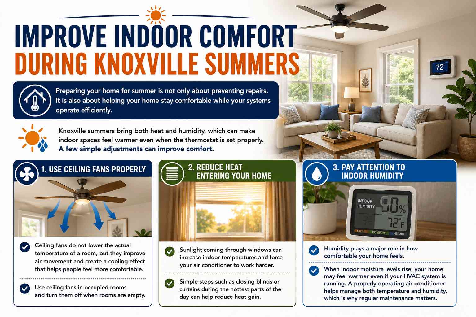 How to Prepare Your Home for Summer in Knoxville