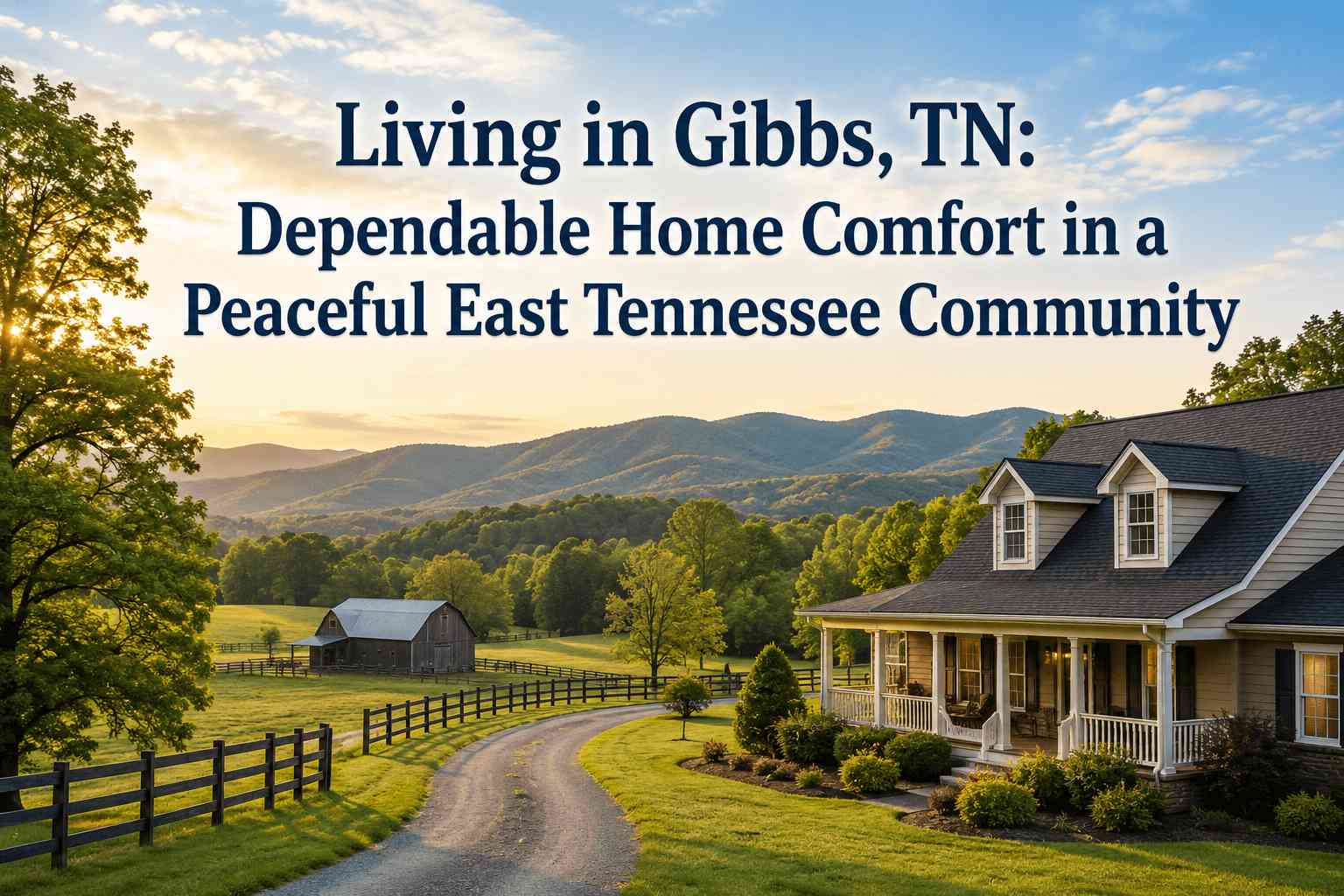 Living in Gibbs, TN: Dependable Home Comfort in a Peaceful East Tennessee Community