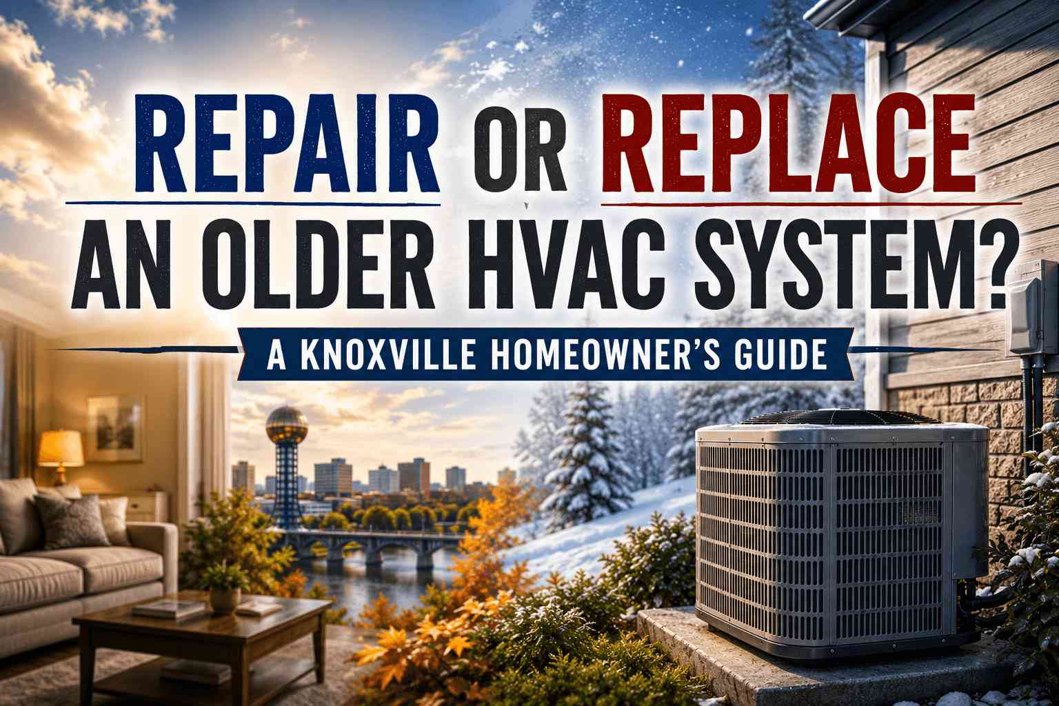 Repair or Replace an Older HVAC System? A Knoxville Homeowner&rsquo;s Guide