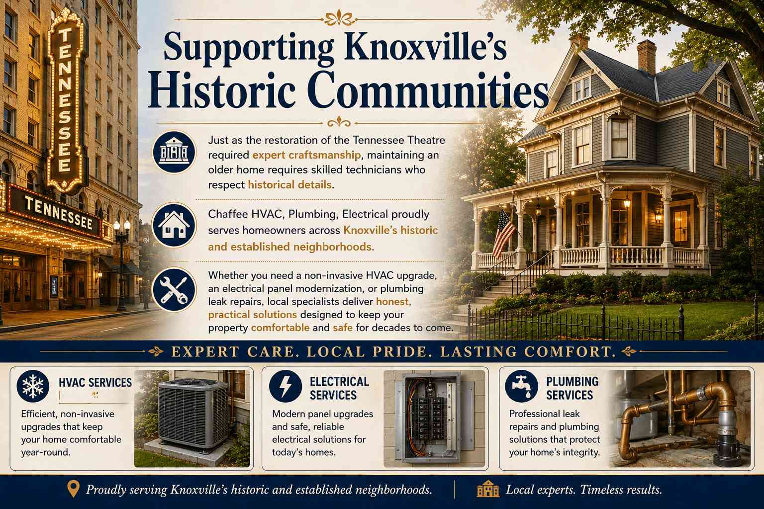 Preserving Historic Comfort: Lessons from the Tennessee Theatre for Knoxville Homes