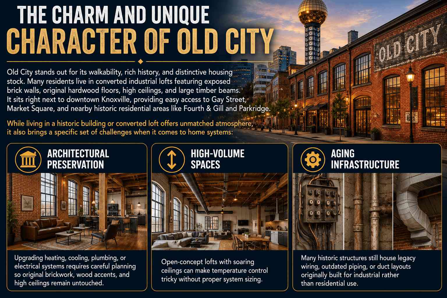 Living in Old City Knoxville: Modern Comfort Meets Historic Charm