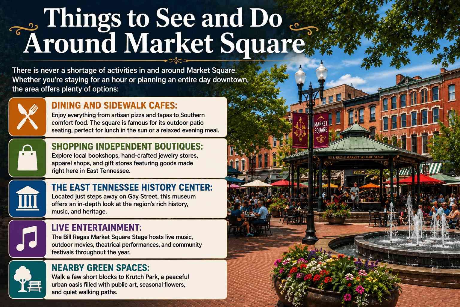 Discovering Market Square: The Vibrant Heart of Downtown Knoxville