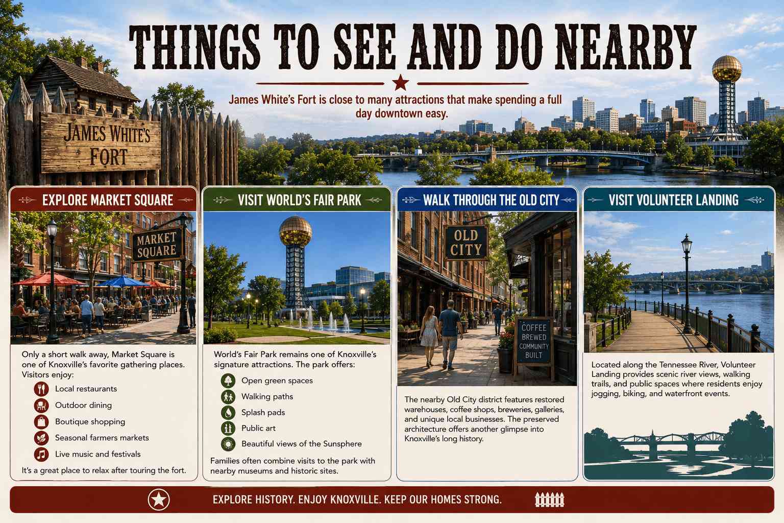 Exploring James White's Fort, Knoxville's Historic Landmark, and Caring for Older Homes