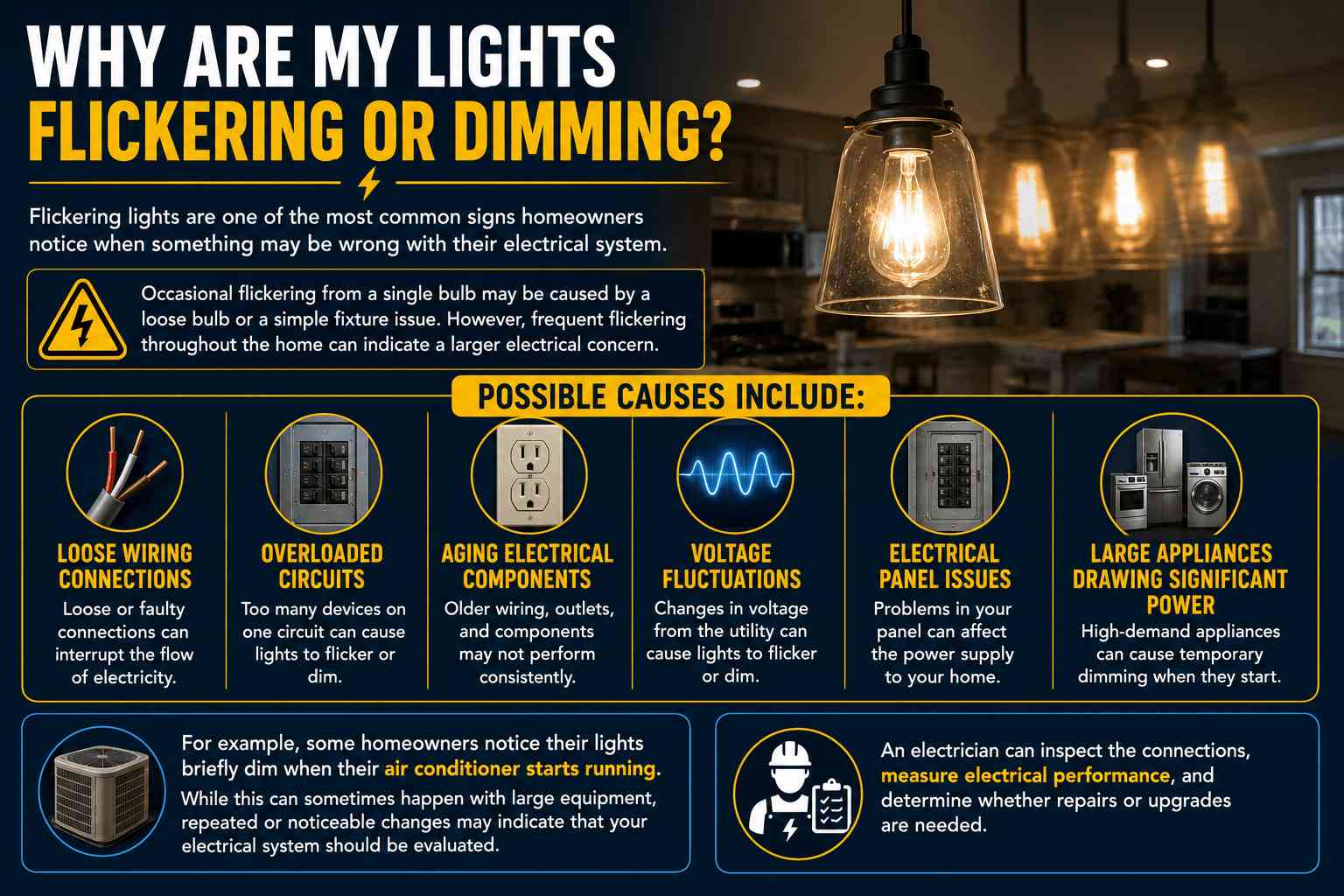 Electrical Problems Homeowners Should Never Ignore: Warning Signs Your Home Needs an Electrician 3 Electrical Problems Homeowners Should Never Ignore: Warning Signs Your Home Needs an Electrician