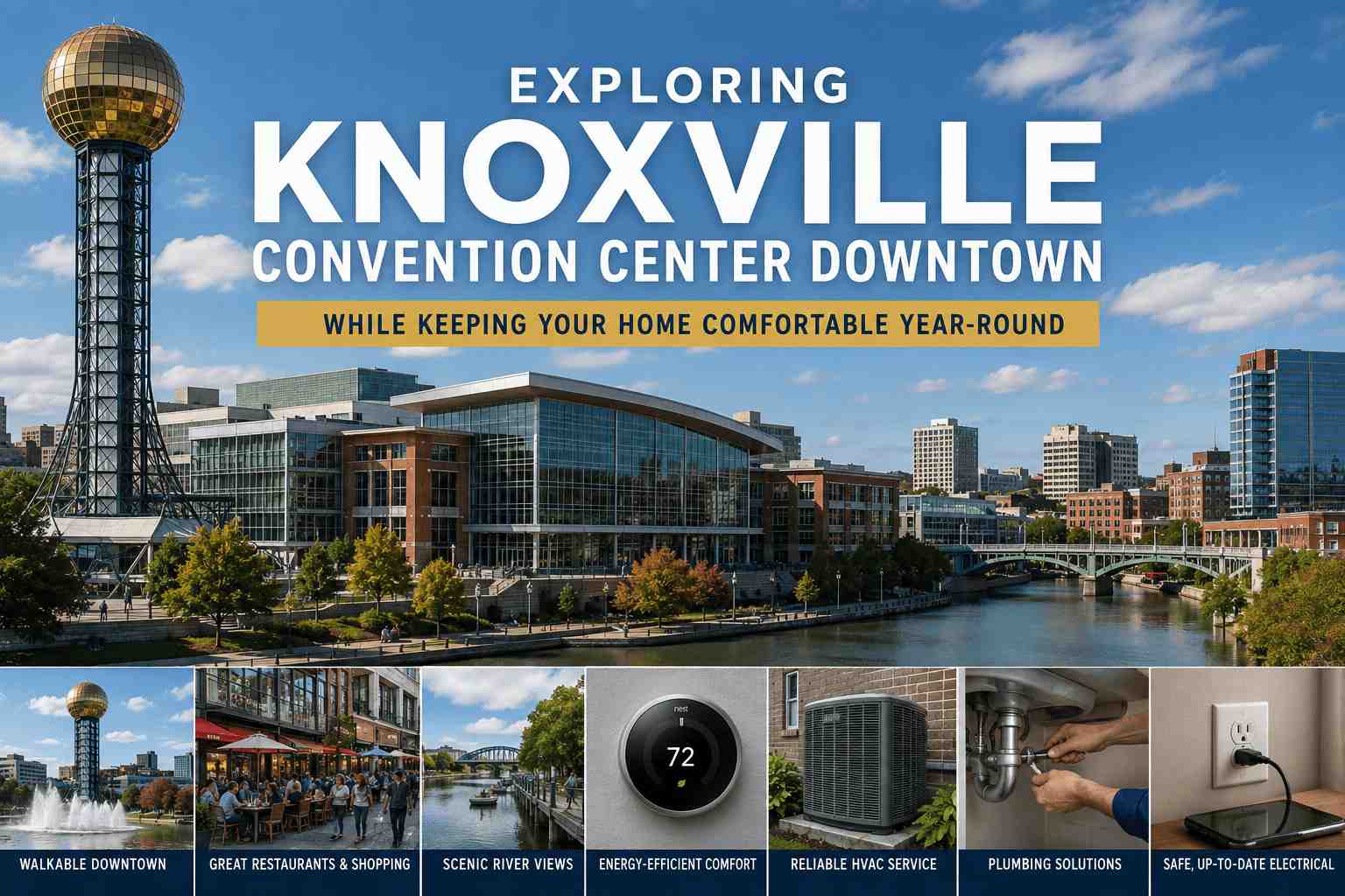 Exploring Knoxville Convention Center Downtown While Keeping Your Home Comfortable Year-Round