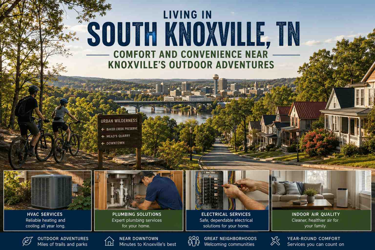 Living in South Knoxville, TN: Comfort and Convenience Near Knoxville&rsquo;s Outdoor Adventures