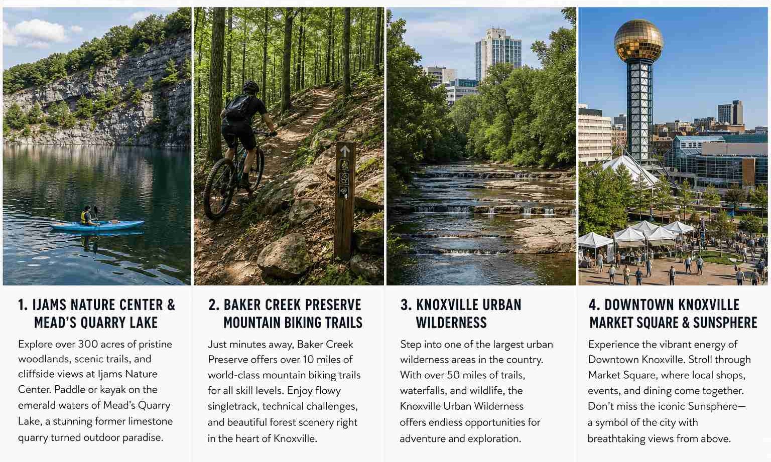 Living in South Knoxville, TN: Comfort and Convenience Near Knoxville's Outdoor Adventures