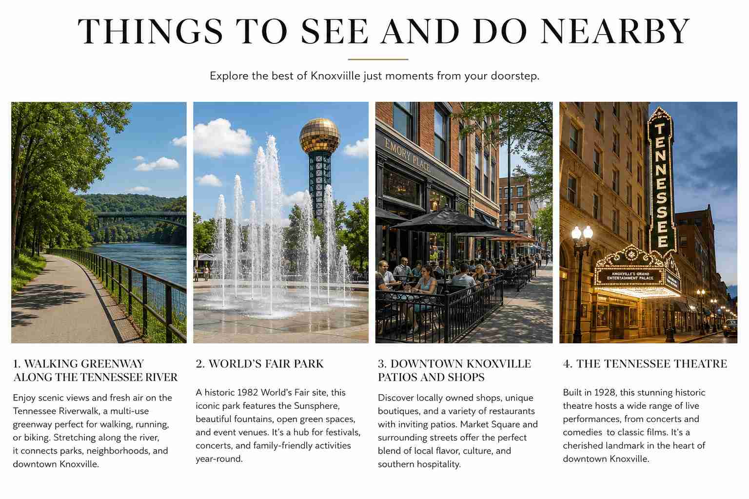 Enjoying Knoxville's Riverfront in Volunteer Landing While Keeping Your Home Comfortable Year-Round
