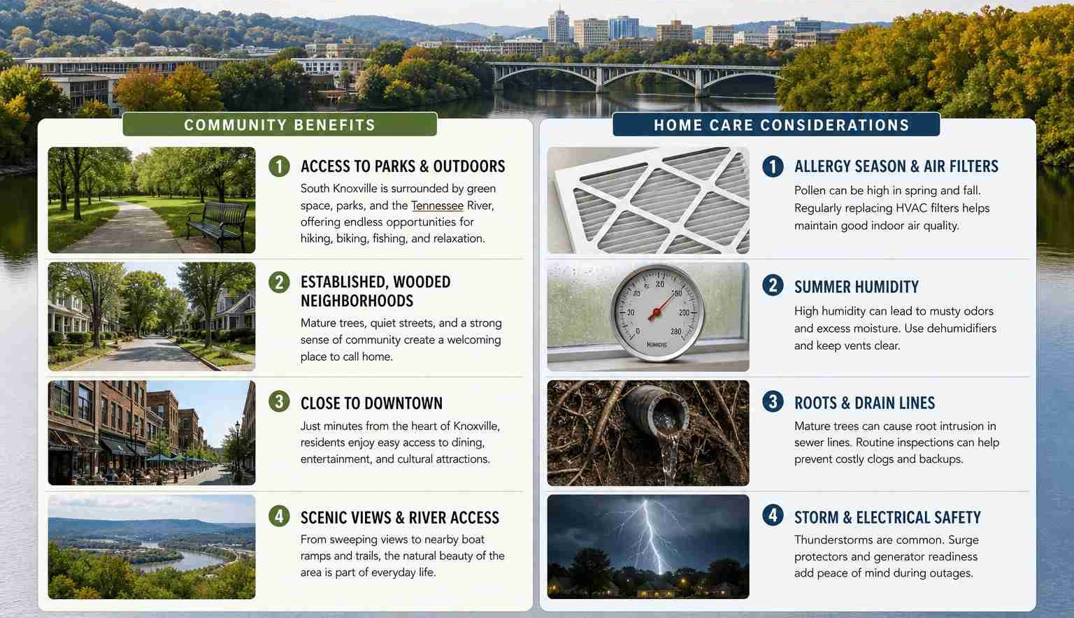 Living in South Knoxville, TN: Comfort and Convenience Near Knoxville's Outdoor Adventures