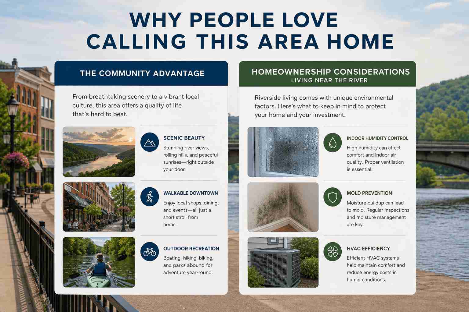 Enjoying Knoxville's Riverfront in Volunteer Landing While Keeping Your Home Comfortable Year-Round