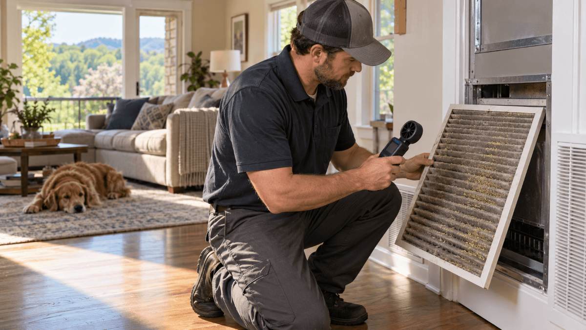 Dirty Air and Allergies How HVAC Systems Affect Indoor Air Quality in East Tennessee Homes