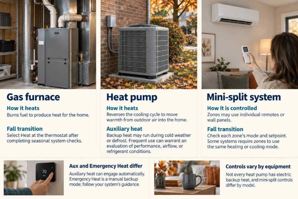 Does the Transition Look Different for a Heat Pump or a Mini Split System Than a Furnace