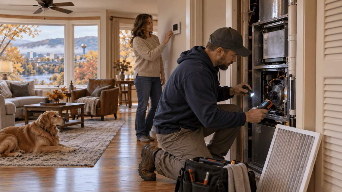 Fall in Knoxville When to Switch From AC to Heat (and How to Get Your System Ready)