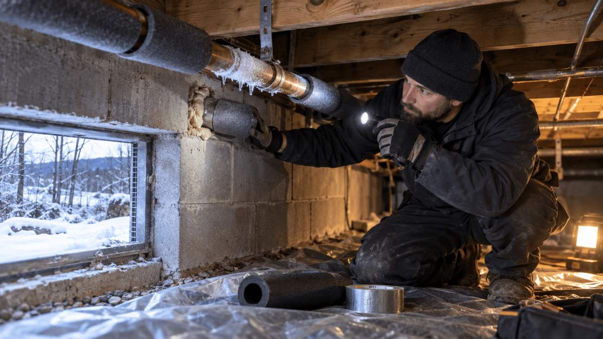 Frozen Pipes During Cold Snaps: What Homeowners Need to Know Before Temperatures Drop