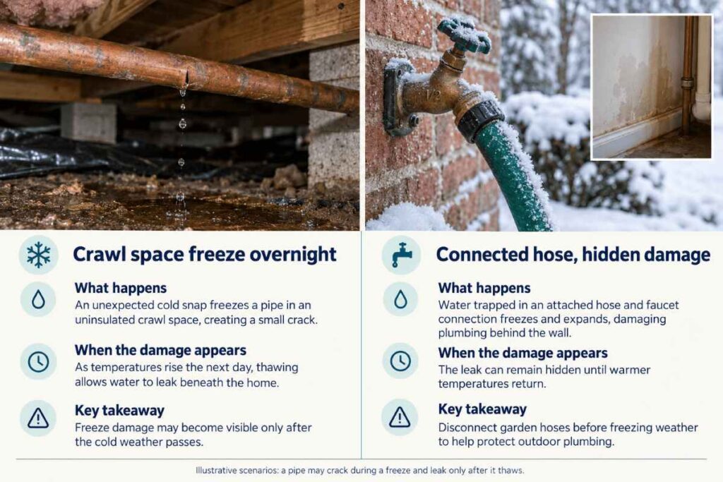 Real-World Examples of Frozen Pipe Problems