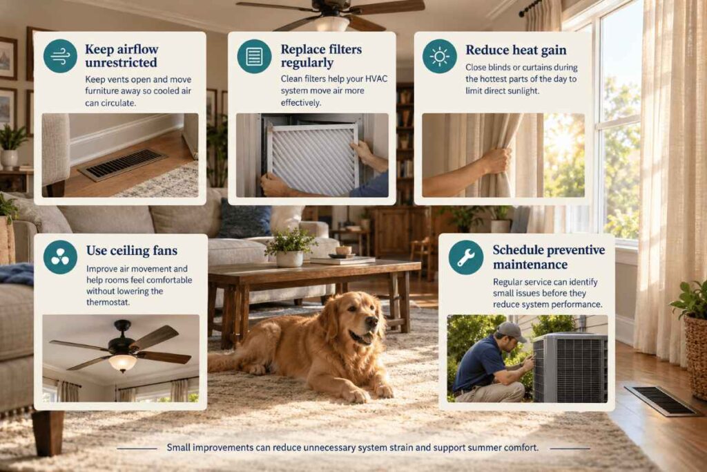 Why Your AC Runs Constantly but Your House Still Feels Warm: How to Fix Cooling Problems During Knoxville Summers 10 What Are Simple Ways to Lower AC Costs Without Sacrificing Comfort