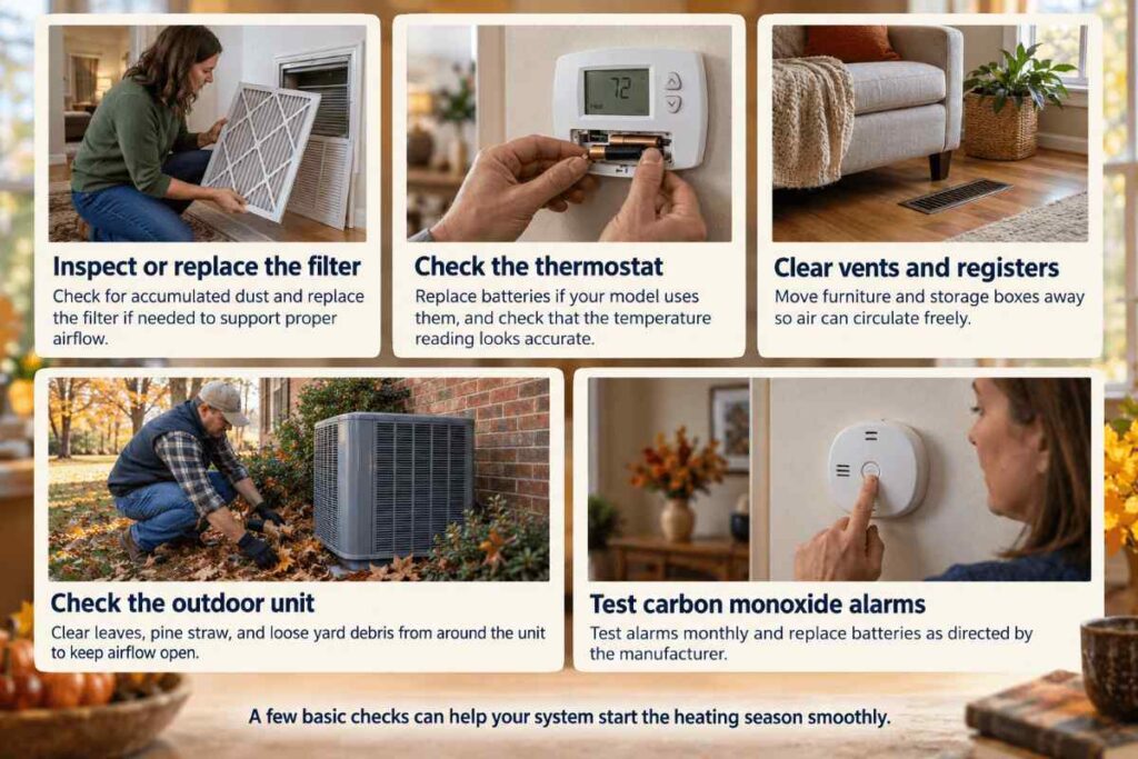 What Should You Check Before Turning the Heat On for the First Time